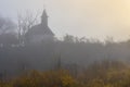 autumn church in Rakacaszend, Northern Hungary