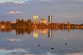 Autumn in the city. Bucharest, Romania. Royalty Free Stock Photo