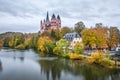 Autumn cityscape of Limburg an der Lahn