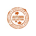 Autumn collection stamp