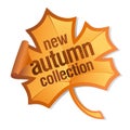 Autumn collection sticker