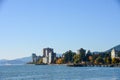 Autumn color along the shoreline. West Vancouver BC