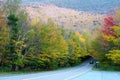 Autumn color change in Stowe, Vermont