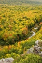 Autumn Color in Michigan Upper Peninsula Royalty Free Stock Photo