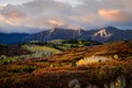 Autumn Color in San Juan  of Colorado near Ridgway and Telluride Royalty Free Stock Photo