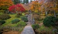 Autumn color season around Josen-ji.