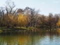 Autumn colors in Carol Park Bucharest