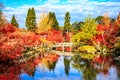 Autumn Colors in Eikando Temple, Kyoto, Kansai, Japan Royalty Free Stock Photo