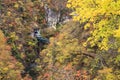 Autumn Colors of Naruko-Gorge in Japan Royalty Free Stock Photo