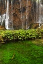 Autumn colors in Plitvice National Park Royalty Free Stock Photo