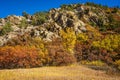 Autumn Colors in Roxborough State Park in Colorado Royalty Free Stock Photo