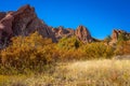 Autumn Colors in Roxborough State Park in Colorado Royalty Free Stock Photo