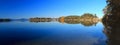 Gulf Islands National Park Landscape Panorama of Winter Cove on Saturna Island, British Columbia, Canada