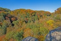 Autumn Colors Viewed From a Rocky Outcrop