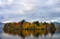 Autumn colours at Derwentwater Royalty Free Stock Photo