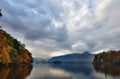 Autumn colours at Derwentwater Royalty Free Stock Photo