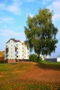 Autumn coming to the Vilnius city Pasilaiciai district