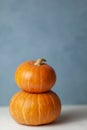 Autumn composition. Pumpkins. Harvest