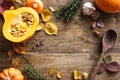 Autumn cooking background Royalty Free Stock Photo