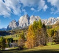 Autumn Cortina d\'Ampezzo environs, Italy Dolomites