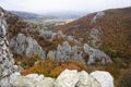 Autumn countryside near Soko Banja, Serbia