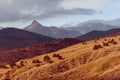 Autumn Crimean Mountains, Zelenogorye, Ukraine Royalty Free Stock Photo