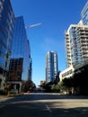 Autumn in Dallas downtown. Royalty Free Stock Photo