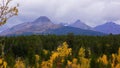 Autumn at Dancing Woman Mountain Royalty Free Stock Photo