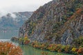 Autumn at the Danube Gorges Royalty Free Stock Photo