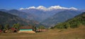 Autumn day in the Annapurna Conservation Area, Nepal