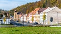 Autumn Day on Horni Slavkov Main Street