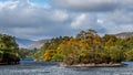 Autumn day at Loch Katrine Royalty Free Stock Photo