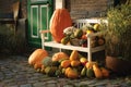 Autumn decoration Royalty Free Stock Photo