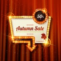 Autumn discounts, banner