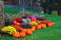 An autumn display in New England