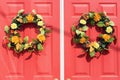 Autumn Door Royalty Free Stock Photo