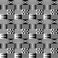 Kente Cloth Seamless Pattern