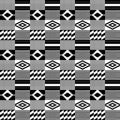 Kente Cloth Seamless Pattern