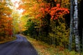Autumn drive Royalty Free Stock Photo