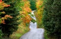 Autumn Drive Royalty Free Stock Photo