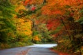 Autumn drive Royalty Free Stock Photo