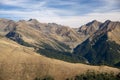 Beautiful autumn day in fagaras mountains,romania