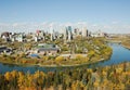 Autumn edmonton Royalty Free Stock Photo