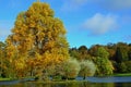 Autumn in the English County of Somerset. Royalty Free Stock Photo