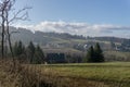 Autumn in the Erzgebirge of Sayda, East-Germany