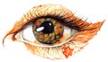 Autumn eye