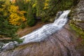 Autumn Fall Colors At Michigan Waterfall Royalty Free Stock Photo