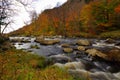 Autumn / Fall foliage in the Adirondack Mountains High Peaks Region