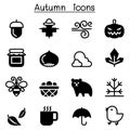 Autumn & Fall icon set