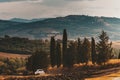 Autumn fall in the Italian land Royalty Free Stock Photo